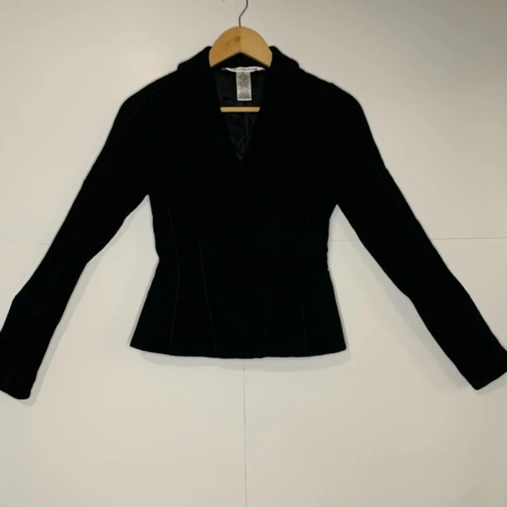 Diane Von Furstenberg Long Sleeve Wool Blazer - Picture 1 of 7